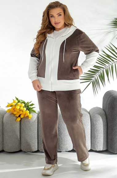 Спортивный костюм женский велюровый  SD-097A750