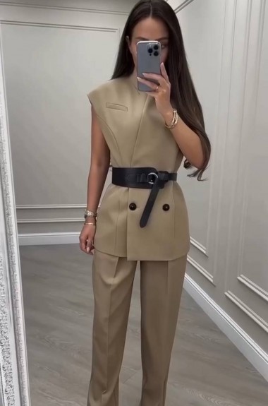 Костюм жилет и брюки LOU-1358A1150