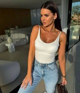 Майка на тонких бретельках IO-765A160