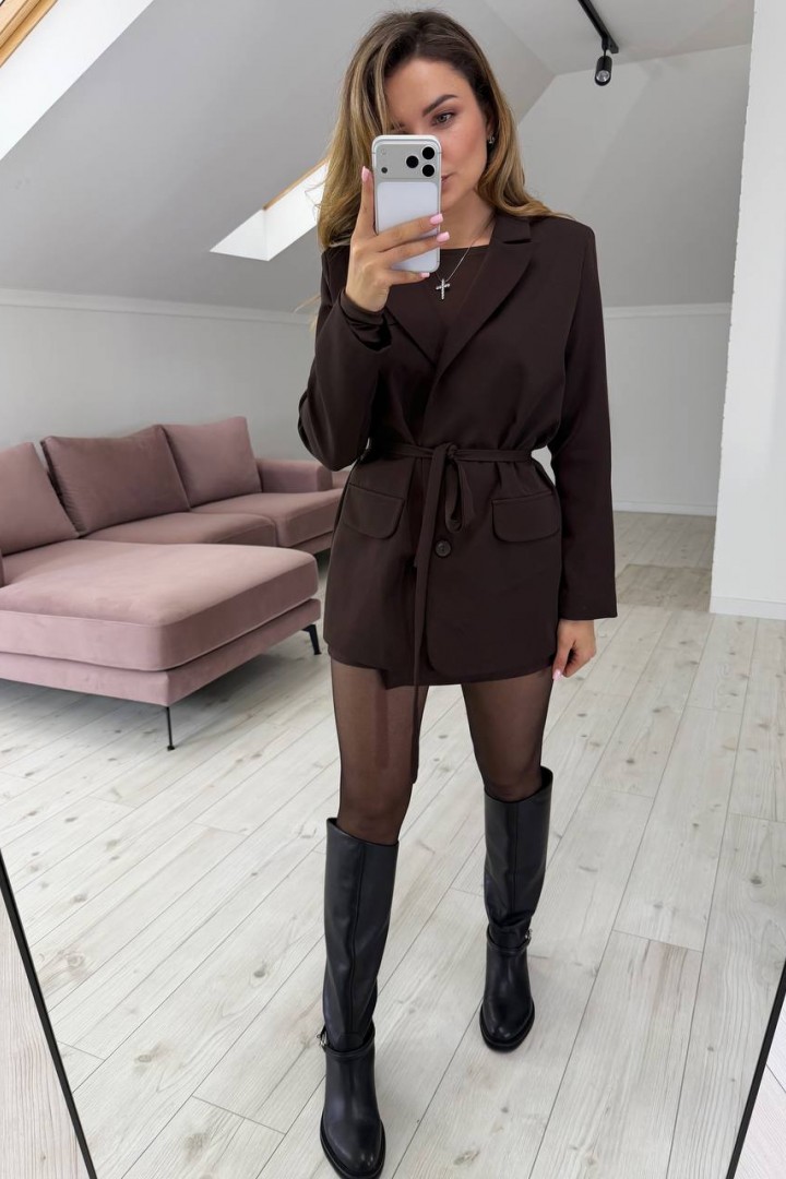 Пиджак с поясом женский KG-835A700