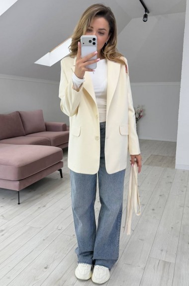 Пиджак с поясом женский KG-835A700