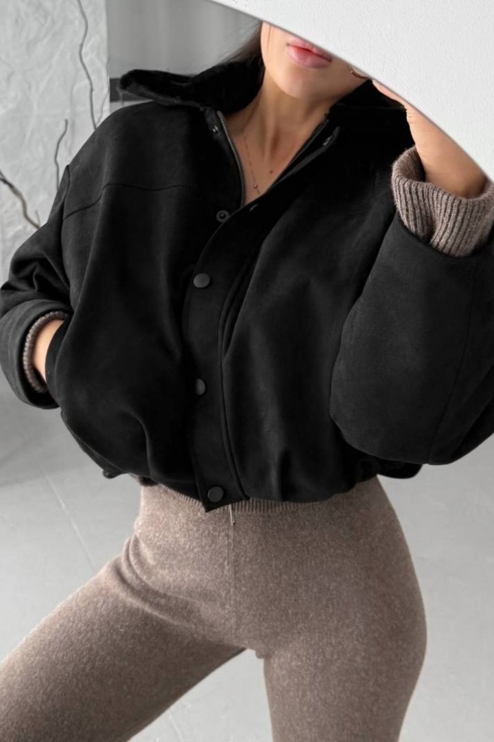 Бомбер замшевый  EST-5976A950