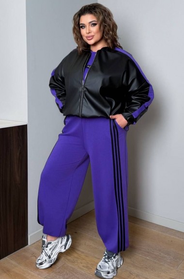 Костюм тройка с курткой женский  AD-8006.8007A1200