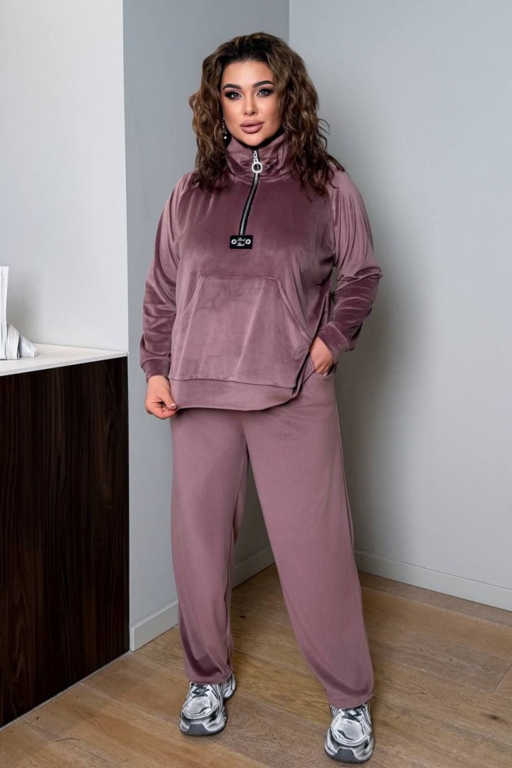 Спортивный велюровый костюм AD-7992.1A600