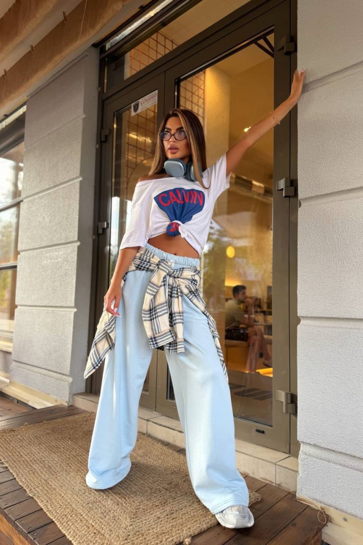 Брюки с лампасами VSH-2118A770