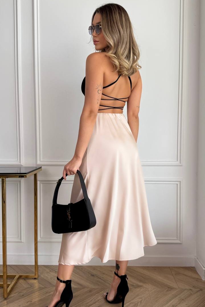 Ніжна спідничка з шовку UNO-058A380