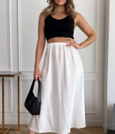 Ніжна спідничка з шовку UNO-058A380