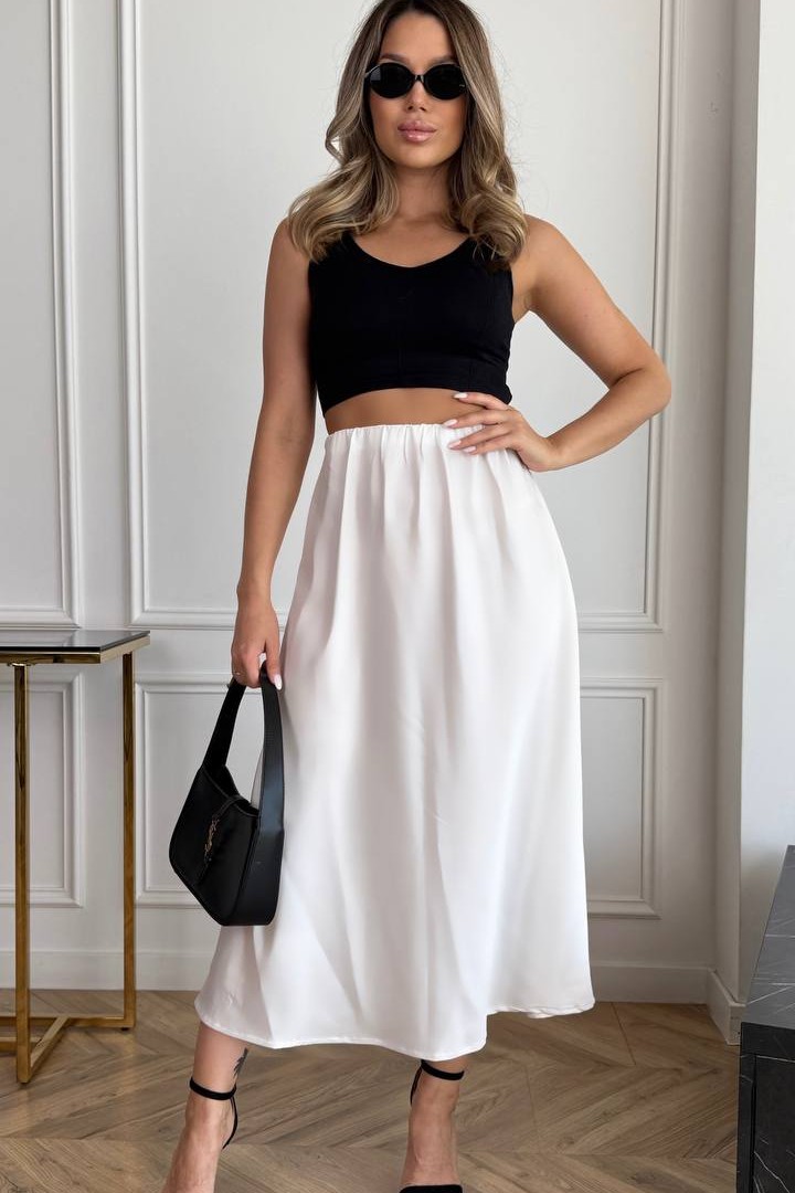 Ніжна спідничка з шовку UNO-058A380