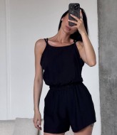 Лляний комбінезон-шорти UNO-051A550