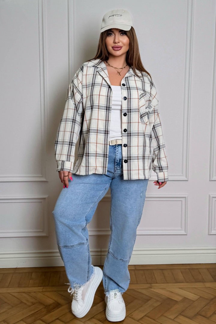 Зручна жіноча сорочка OLI-1460A630