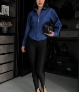 Рубашка на молнии INNA-311A600