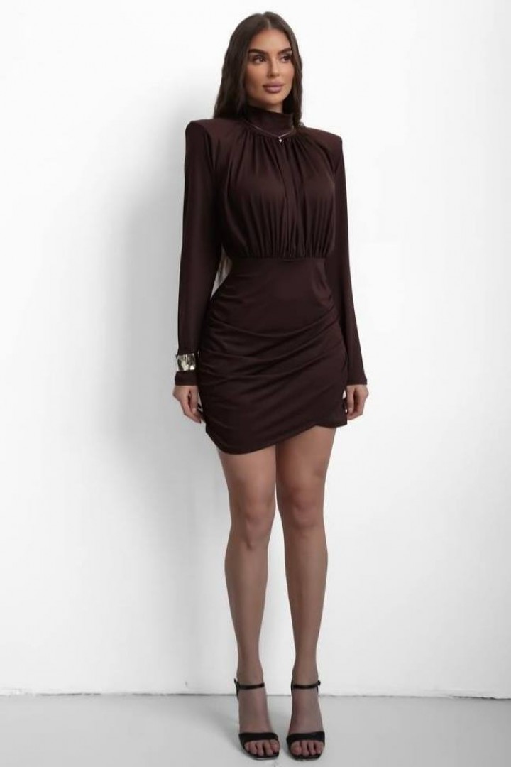 Обтягуюча сукня з плечиками EST-8012A520