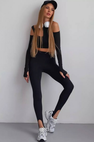 Легінси з штрибками IMMA-452A300 Легінси з штрибками IMMA-452A300