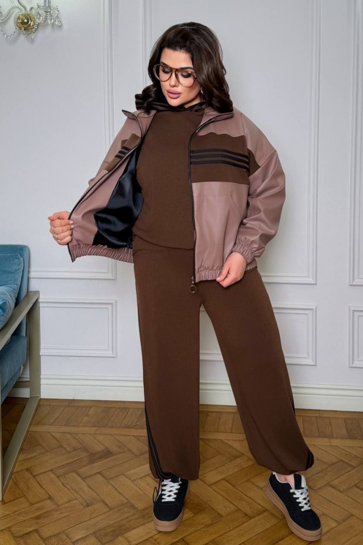 Стильна куртка на блискавці AD-8009.1A650