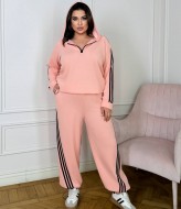 Трикотажний костюм з лампасами AD-7933.1A360