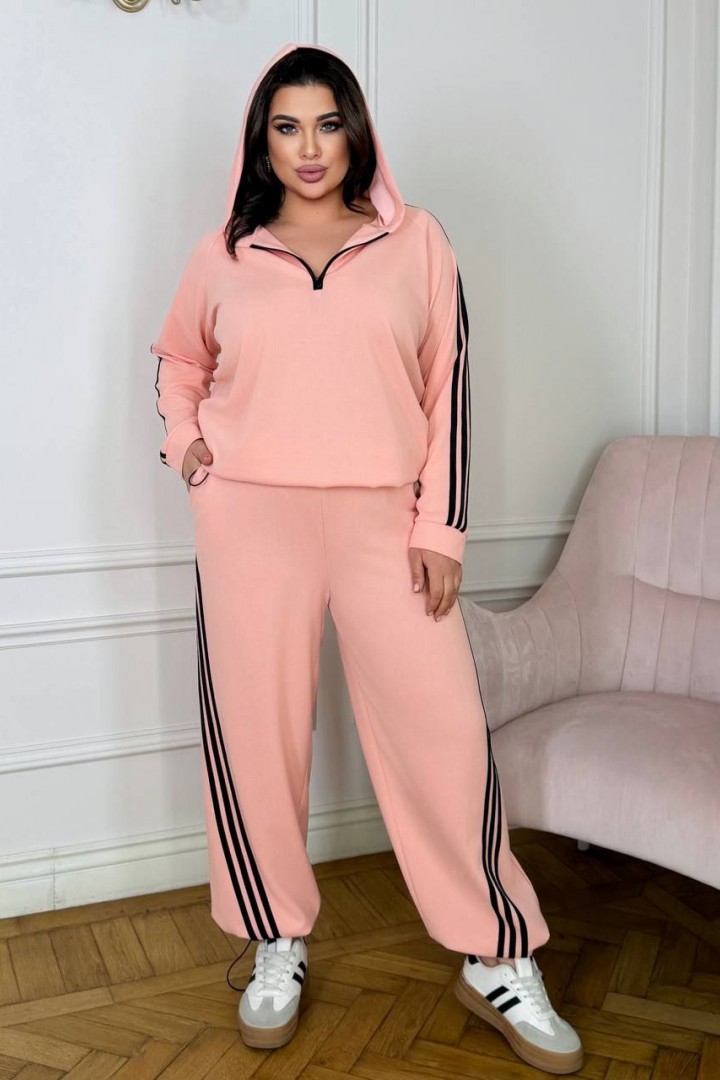 Трикотажний костюм з лампасами AD-7933.1A360