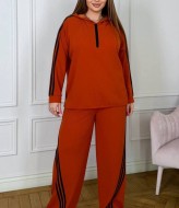 Трикотажний костюм з лампасами AD-7933.1A360