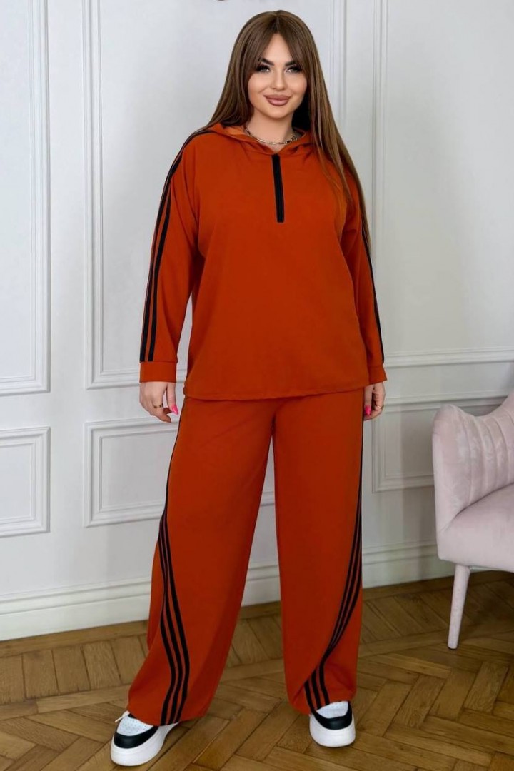 Трикотажний костюм з лампасами AD-7933.1A360