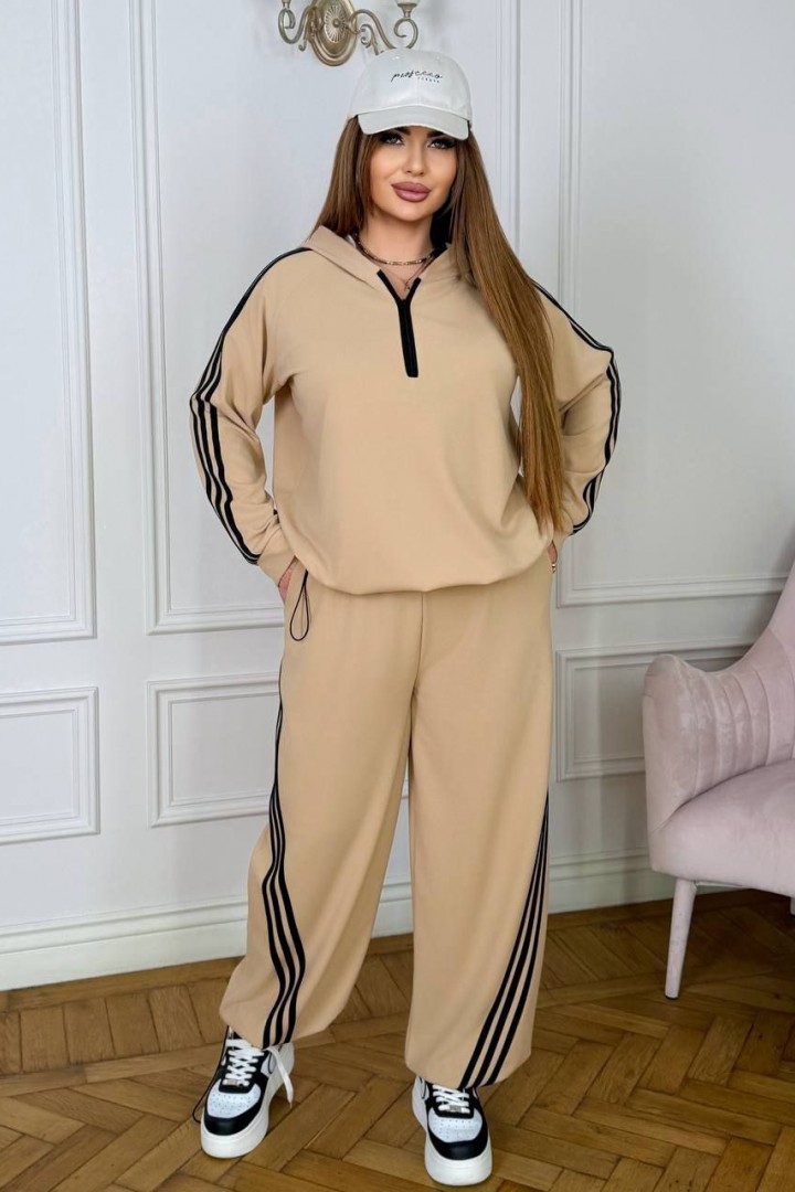 Трикотажний костюм з лампасами AD-7933.1A360