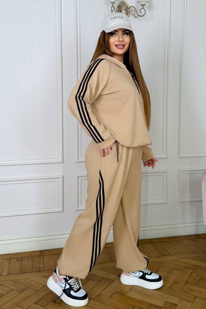 Трикотажний костюм з лампасами AD-7933.1A360