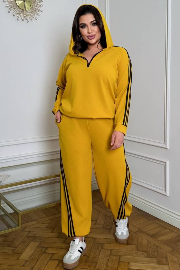 Трикотажний костюм з лампасами AD-7933.1A360