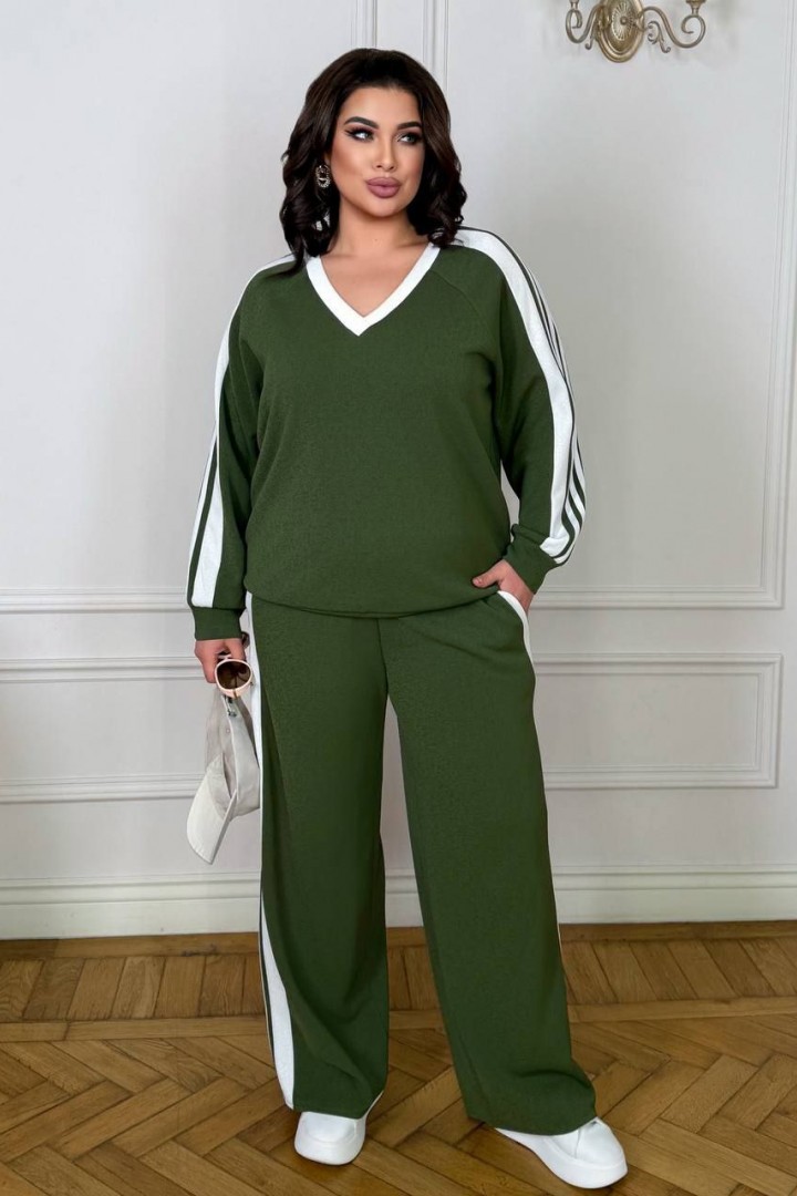 Штани з високою посадкою і кофта AD-7987.1A400