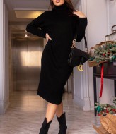 Тепла сукня з високою горловиною IO-692A400