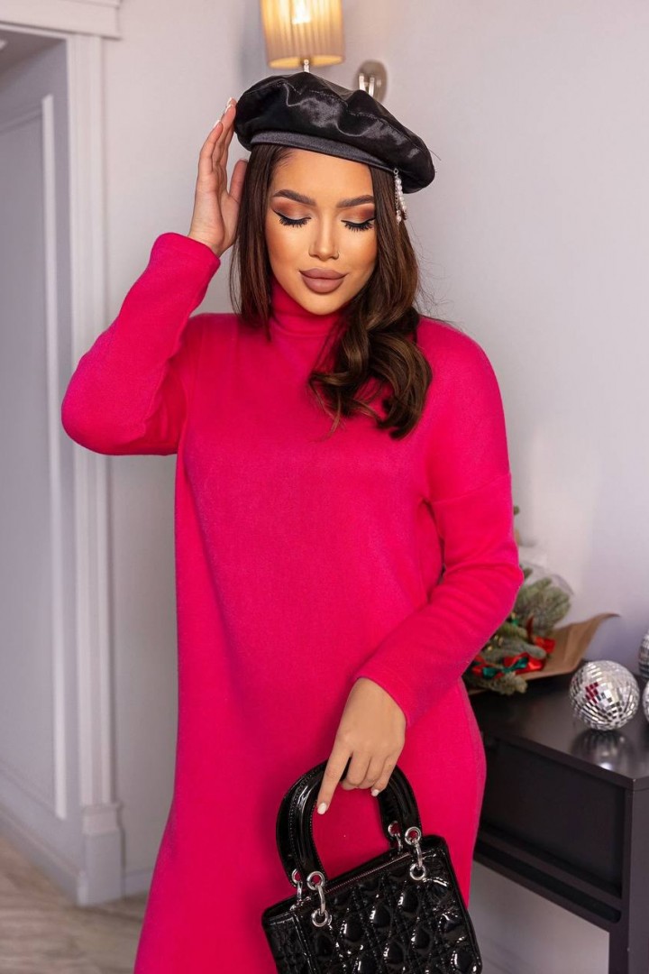 Тепла сукня з високою горловиною IO-692A400