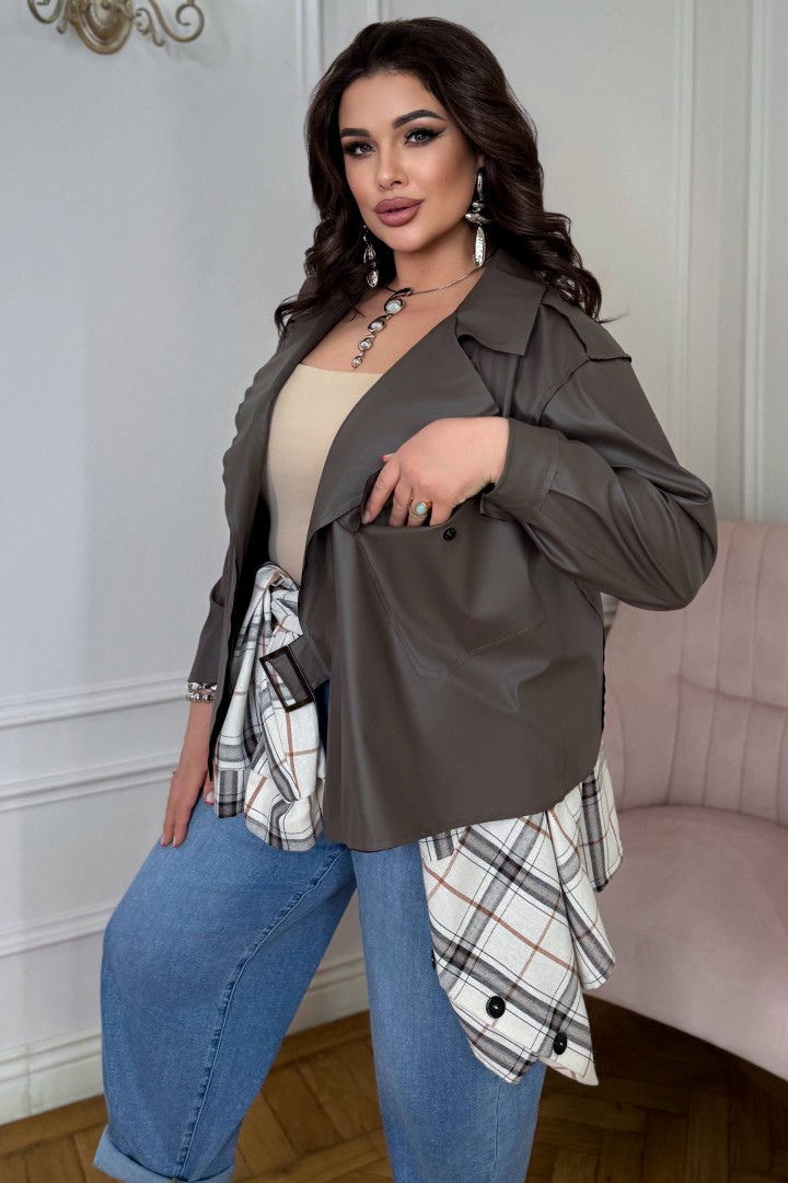 Стильна жіноча косуха OLI-1461A1000