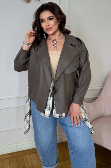 Стильна жіноча косуха OLI-1461A1000