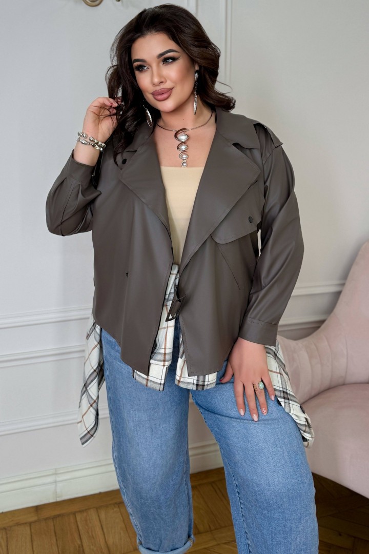 Стильна жіноча косуха OLI-1461A1000