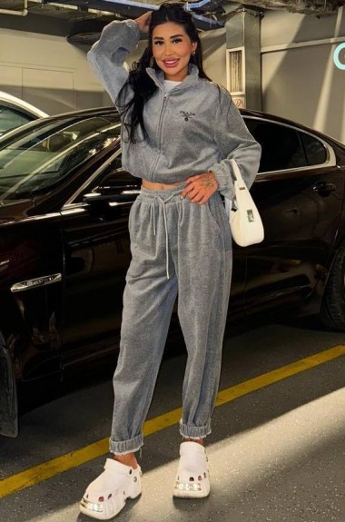 Костюм з преміального велюру DMP-R1919A900 Костюм з преміального велюру DMP-R1919A900