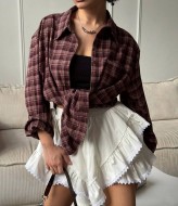 Сорочка з фланелі DMP-R1763A400B450