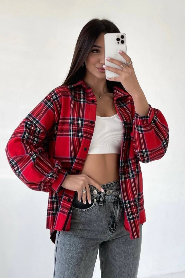 Сорочка з фланелі DMP-R1763A400B450