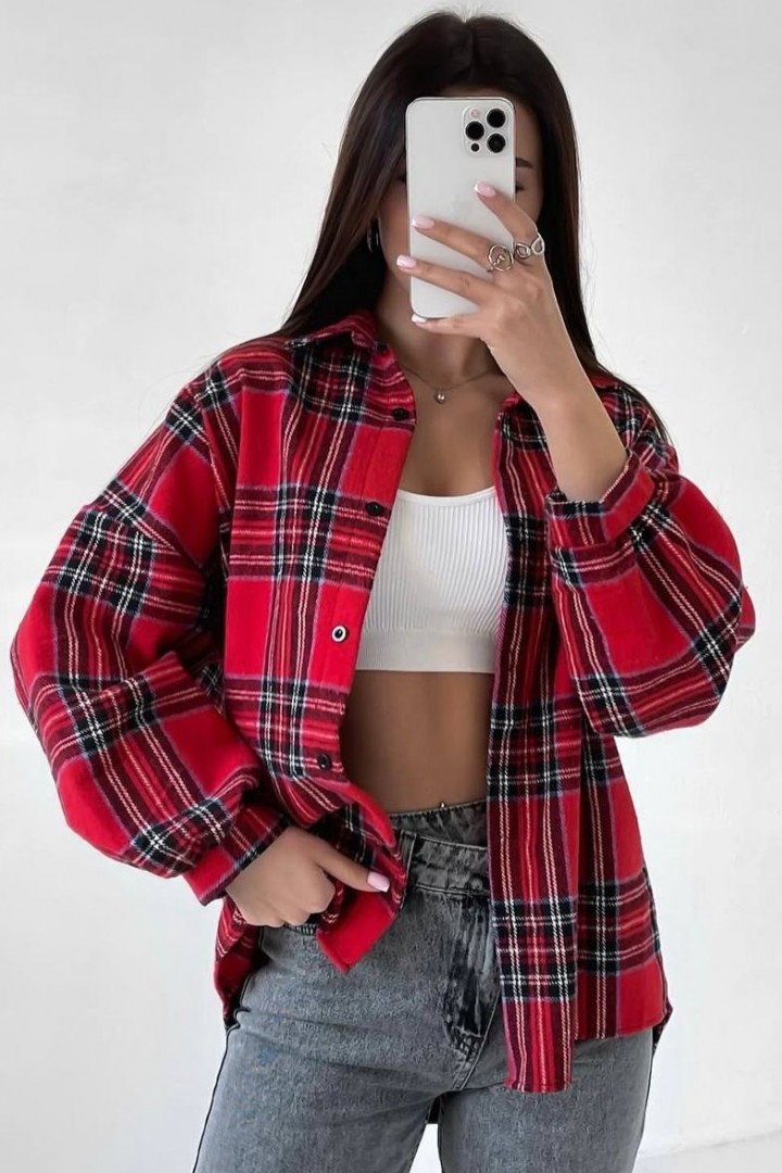 Сорочка з фланелі DMP-R1763A400B450