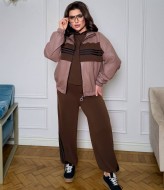 Стильний  костюм трійка куртка, кофта, штани AD-8008.8009.1A1200