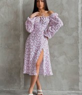 Летнее платье с рукавами DAD-231A530