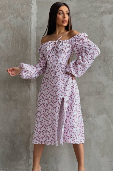 Летнее платье с рукавами DAD-231A530