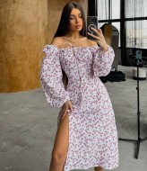 Летнее платье с рукавами DAD-231A530