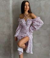 Летнее платье с рукавами DAD-231A530