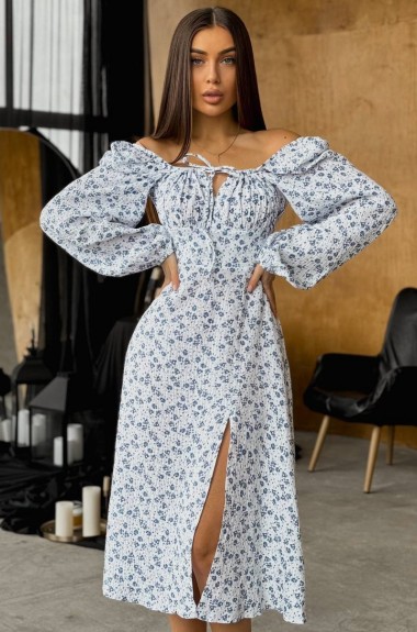 Летнее платье с рукавами DAD-231A530