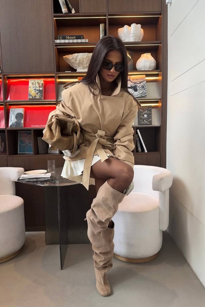 Тренч на подкладке SAP-135A650