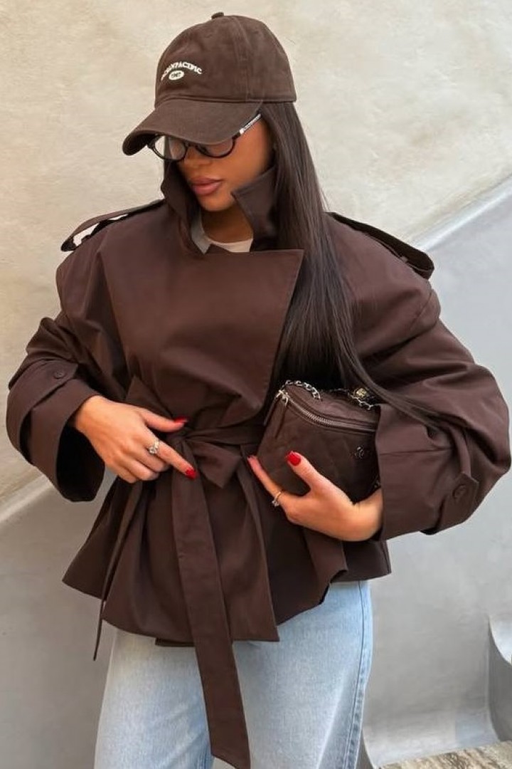 Тренч на подкладке SAP-135A650