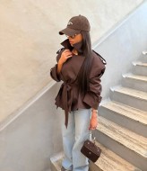 Тренч на подкладке SAP-135A650