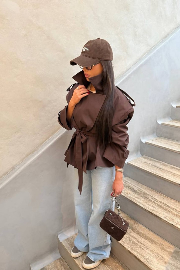 Тренч на подкладке SAP-135A650