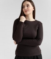 Лонгслив у рубчик NBR-223A420