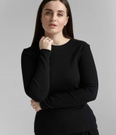 Лонгслив у рубчик NBR-223A420