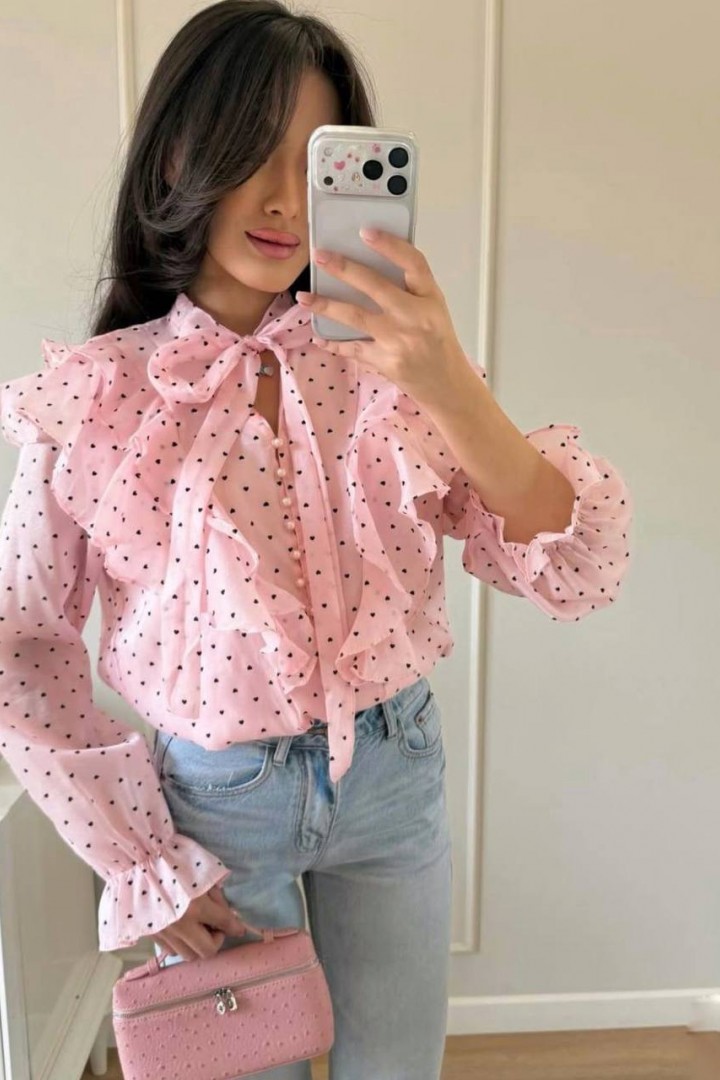 Шифоновая блузка NUL-8072A650