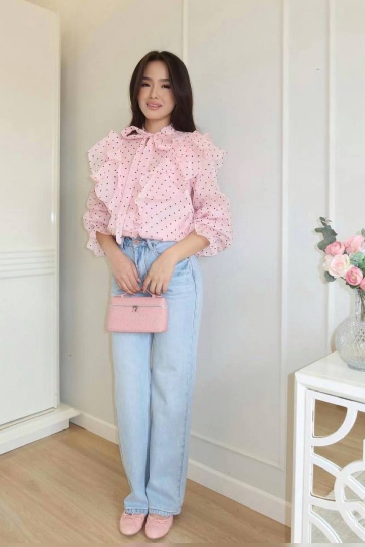 Шифоновая блузка NUL-8072A650