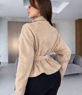 Замшевий тренч YLM-671A630